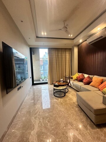 Living Room in 2 BHK Apartment at Cosmos Executive, Sector 3 – for Rent