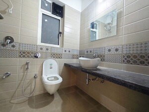 Bathroom in 2 BHK Apartment at Marathon Nexzone, New Panvel – for Rent