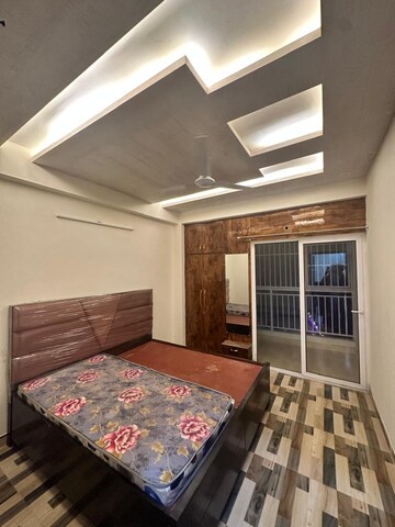 Bedroom in 1 BHK Apartment at VVIP Nest, Raj Nagar Extension – for Rent