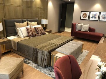 Living Room in 1 BHK Apartment at Cosmos Executive, Sector 3 – for Rent