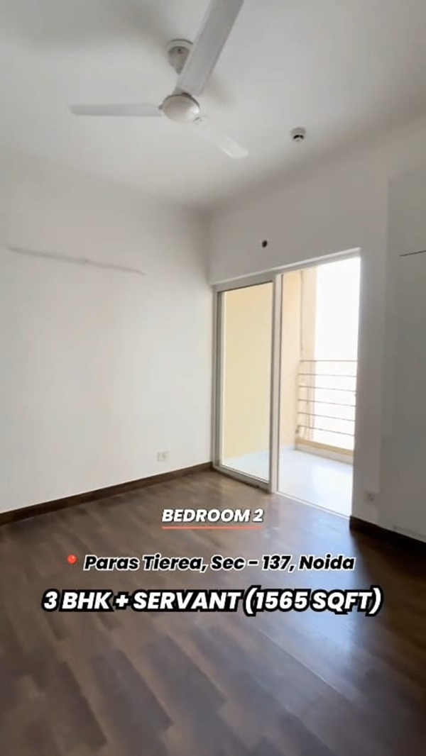 3 BHK + Servant Room Apartment For Sale in Paras Tierea