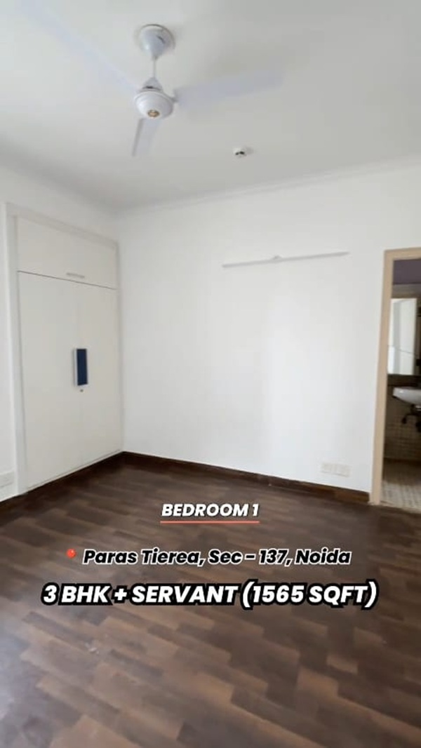 3 BHK + Servant Room Apartment For Sale in Paras Tierea