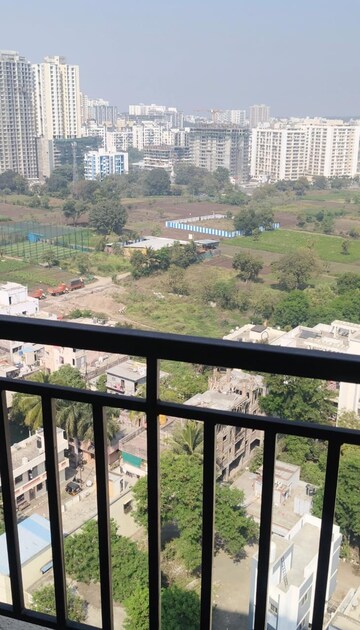 Balcony in 2 BHK Apartment at Vertical Alcinia, Mohammadwadi – for Rent