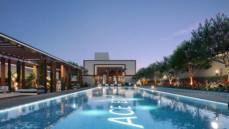 Swimming Pool, ace-edit Studio 780 Sq.Ft. Apartment In Sector 22d Yamuna Expressway Greater Noida 9642377