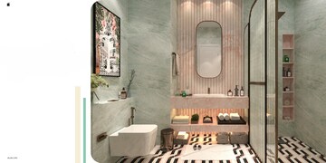 Bathroom in 1 BHK Apartment at Anjuna – for Sale