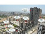 2 BHK 1050 Sq.Ft. Apartment in Soham Crystal Spires