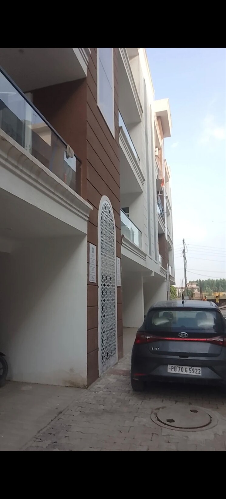 Exterior View, hlp-palmillas 3 Bedroom 1400 Sq.Ft. Apartment In Vip Road Zirakpur 9642541