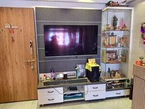 Living Room in 3 BHK Apartment at Lalani Grandeur, Goregaon East – for Sale