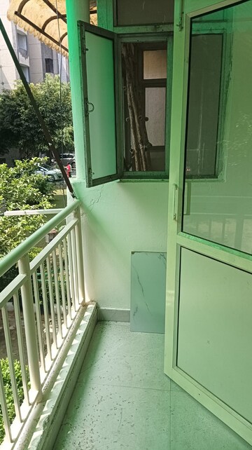 Balcony in 3 BHK Apartment at Sector 2 Dwarka – for Rent