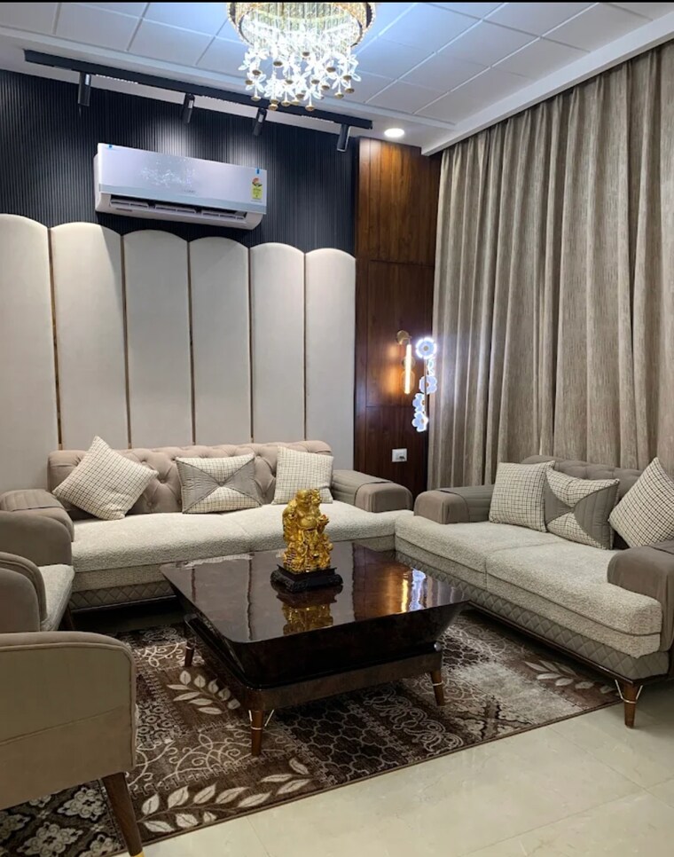 Living Room, high ground 3 Bedroom 112 Sq.Yd. Villa In High Ground Zirakpur 9642667