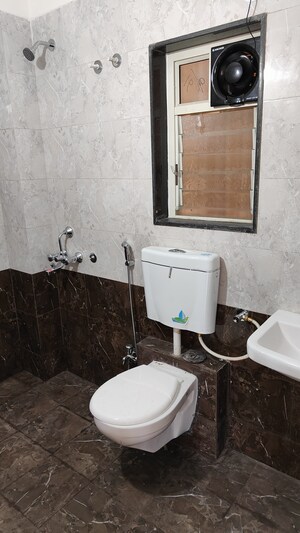 Bathroom in 2 BHK Apartment at Eden Garden Tathawade, Tathawade – for Rent