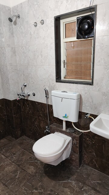 Bathroom in 2 BHK Apartment at Eden Garden Tathawade, Tathawade – for Rent