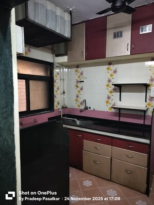 Kitchen in 1 BHK Apartment at Ashok Vatika CHS, Dombivli West – for Rent