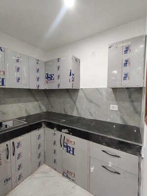 Kitchen in 1 BHK Builder Floor at Freedom Fighters Enclave – for Rent