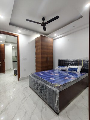 Bedroom in 1 BHK Builder Floor at Freedom Fighters Enclave – for Rent