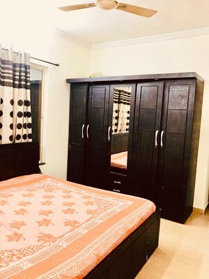 Bedroom in 2 BHK Apartment at Shreeman Yogi, Rahatani – for Rent