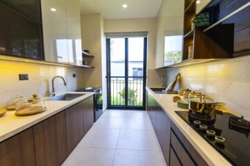 Kitchen in 4 BHK Apartment at Siruseri – for Sale