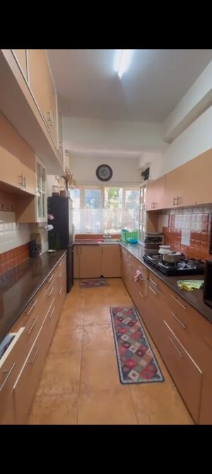 Kitchen in 3 BHK Apartment at Mahindra Great Eastern Chalet, Ashok Nagar – for Rent