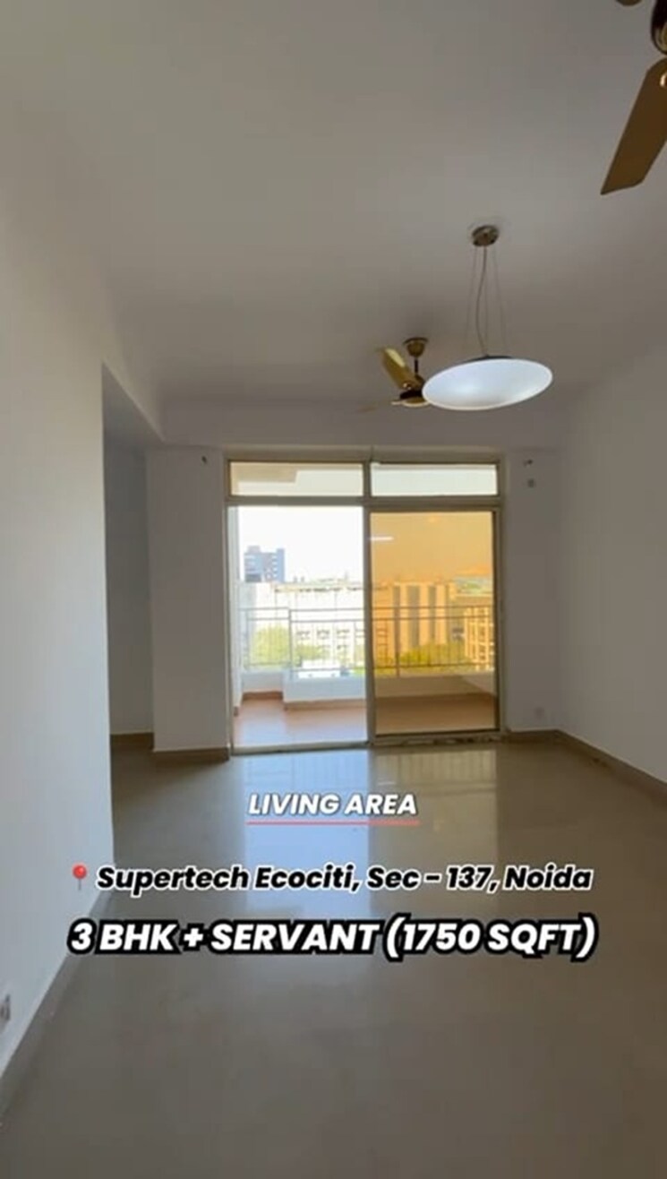 Bedroom, supertech-ecociti 3 Bedroom 1749 Sq.Ft. Apartment In Sector 137 Noida 9643118