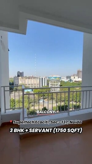 3 BHK Apartment – Exterior View View at Supertech Ecociti, Sector 137 - for Sale