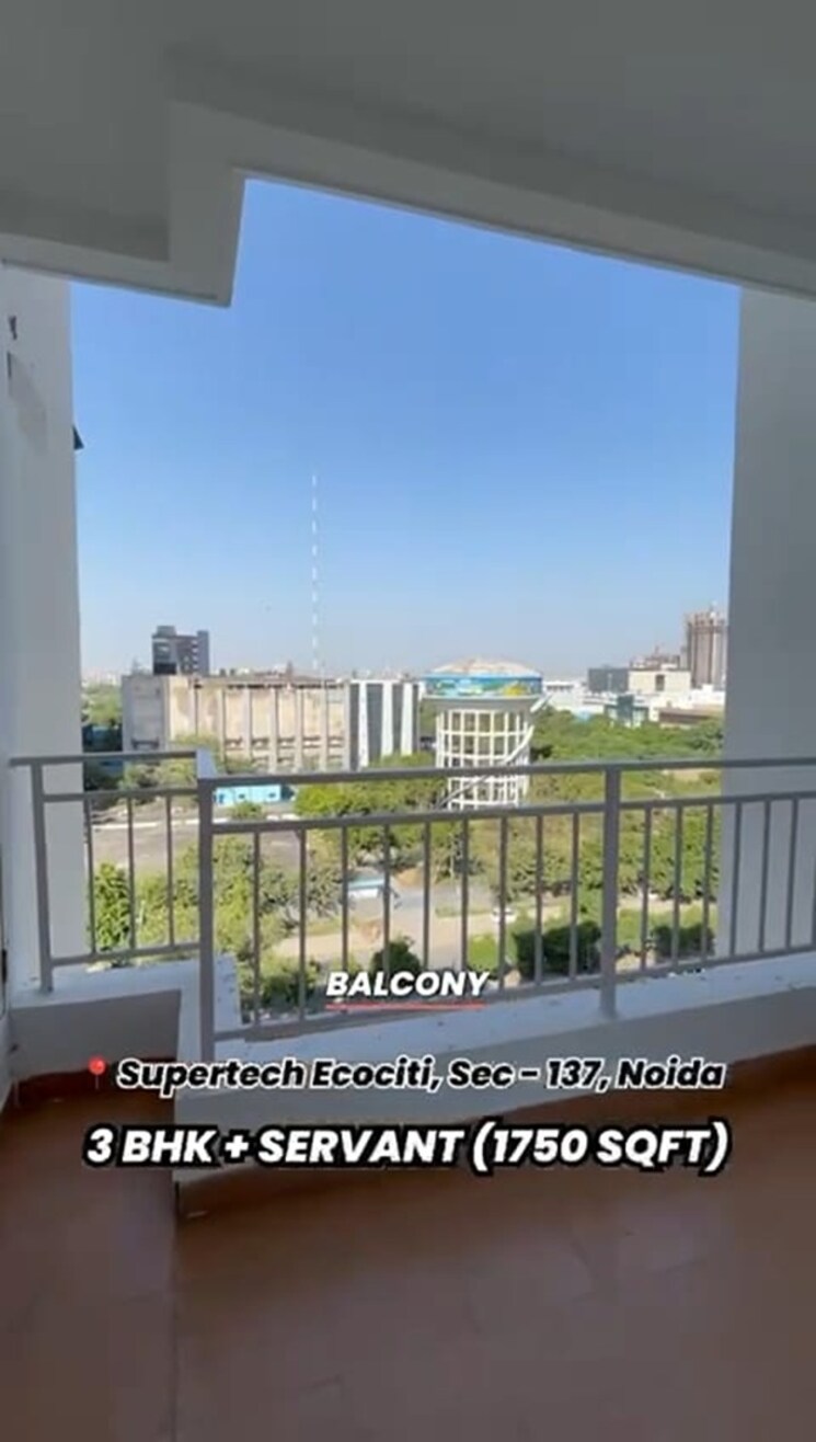 Exterior View, supertech-ecociti 3 Bedroom 1749 Sq.Ft. Apartment In Sector 137 Noida 9643118