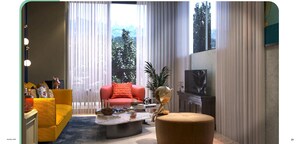 Living Room in 2 BHK Apartment at Anjuna – for Sale