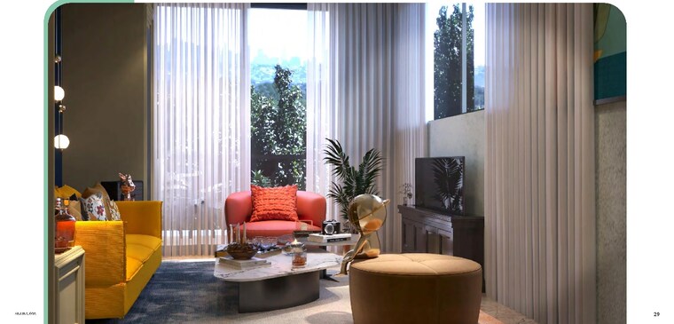 Living Room, anjuna 2 Bedroom 2000 Sq.Ft. Apartment In Anjuna Goa 9642829