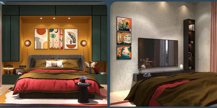 Bedroom, anjuna 2 Bedroom 2000 Sq.Ft. Apartment In Anjuna Goa 9642829