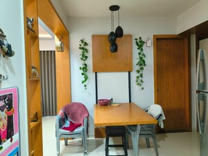 Dining area in 3 BHK Apartment at Bopal – for Rent