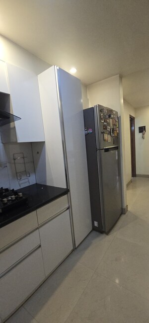 Kitchen in 3 BHK Builder Floor at Omaxe Royal Residency Faridabad, Sector 79 – for Rent