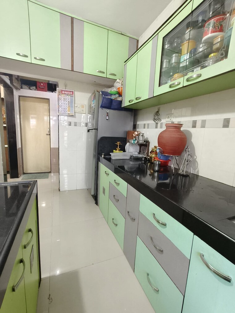 Kitchen, mayurs-nature-glory 1 Bedroom 437 Sq.Ft. Apartment In Kalwa Thane 9643047