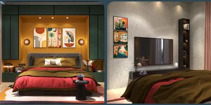 Bedroom in 2.5 BHK Apartment at Anjuna – for Sale