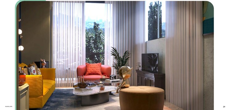 Living Room, anjuna 2.5 Bedroom 2150 Sq.Ft. Apartment In Anjuna Goa 9643100