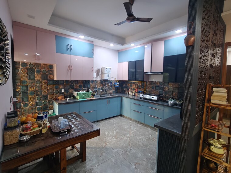 Kitchen, tulip-mall 2 Bedroom 200 Sq.Mt. Builder Floor In Sector 46 Noida 9643206