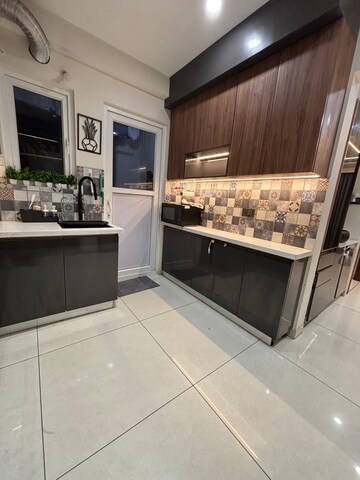 Kitchen in 2 BHK Apartment at Aparna Serene Park, Kondapur – for Rent