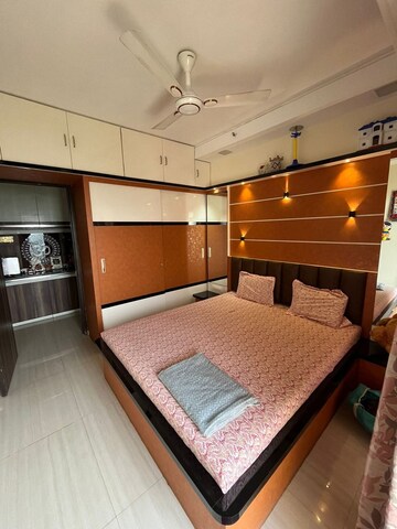 Kitchen in 2 BHK Apartment at Rustomjee Urbania Azziano, Thane West – for Rent