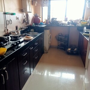 Kitchen in 3 BHK Apartment at Kalpataru Estate Building 8, Pimple Gurav – for Rent