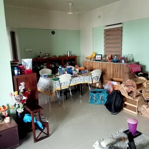 Living Room in 3 BHK Apartment at Kalpataru Estate Building 8, Pimple Gurav – for Rent