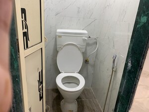 Bathroom in 1 BHK Apartment at Om Sai Heights Ulwe, Ulwe Sector 16 – for Rent