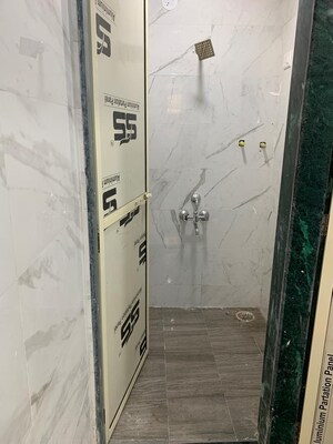 Bathroom in 1 BHK Apartment at Om Sai Heights Ulwe, Ulwe Sector 16 – for Rent