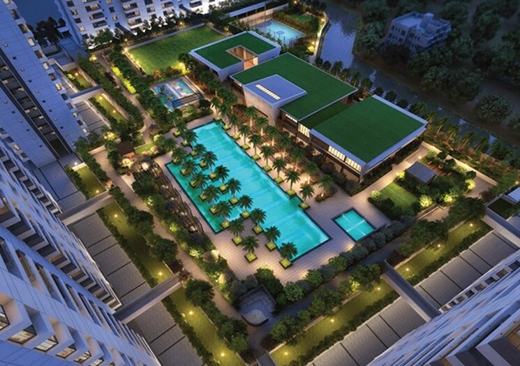 Master Plan, kumar-parc-residences 2 Bedroom 800 Sq.Ft. Apartment In Hadapsar Pune 9643472