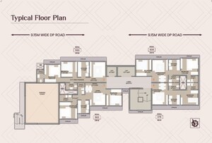 Floor Plan in 1 BHK Apartment at Dahisar West – for Sale