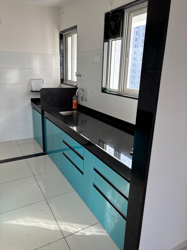 Kitchen, vj-yashone-infinitee 2.5 Bedroom 920 Sq.Ft. Apartment In Tathawade Pune 9643387