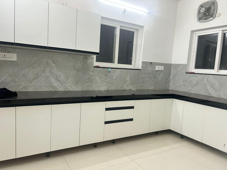 Kitchen, asbl-spire 3 Bedroom 1908 Sq.Ft. Apartment In Kokapet Hyderabad 9643554