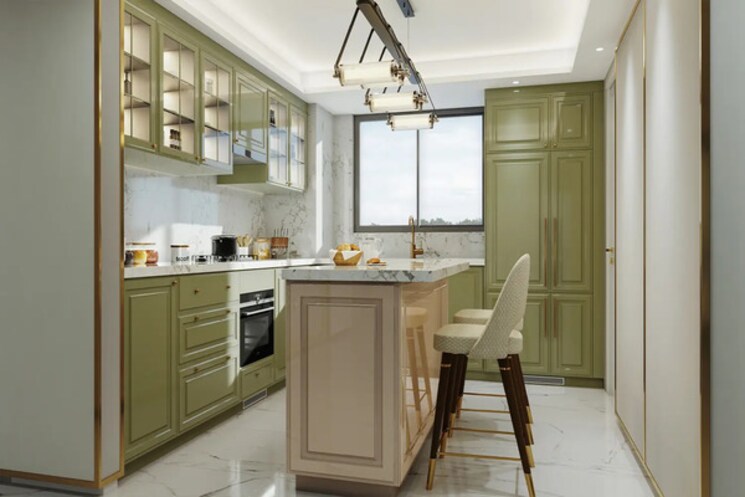 Kitchen, godrej-azure 3 Bedroom 1480 Sq.Ft. Apartment In Padur Chennai 9643613