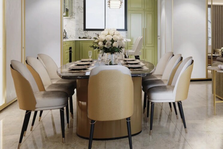 Living Room, godrej-azure 3 Bedroom 1480 Sq.Ft. Apartment In Padur Chennai 9643613