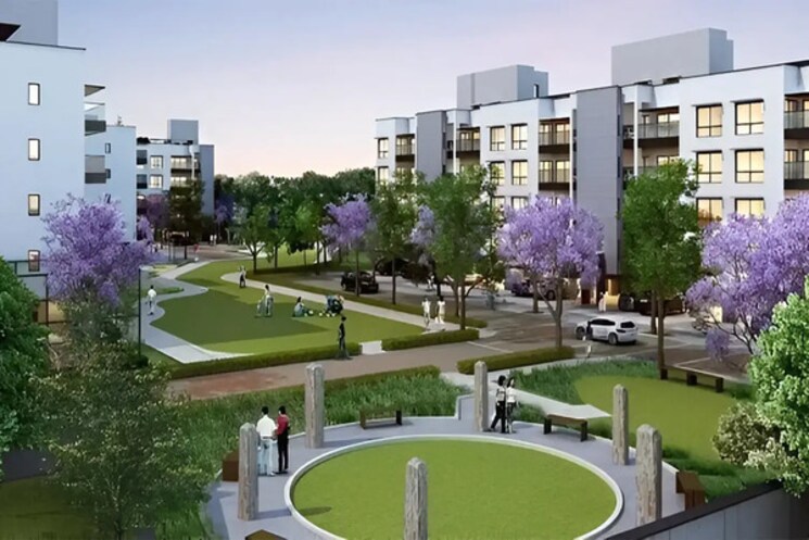 Garden, godrej-azure 3 Bedroom 1480 Sq.Ft. Apartment In Padur Chennai 9643613