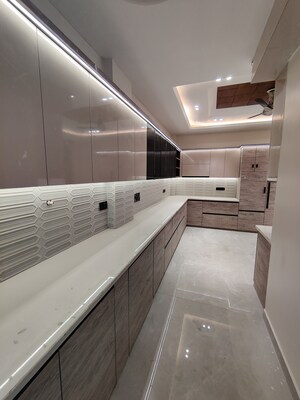 Kitchen in 4 BHK Independent House at Green Fields Colony – for Rent