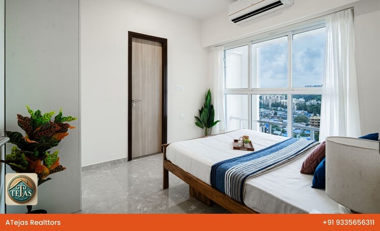 Bedroom, lnt-veridian 1 Bedroom 393 Sq.Ft. Apartment In Powai Mumbai 9643641