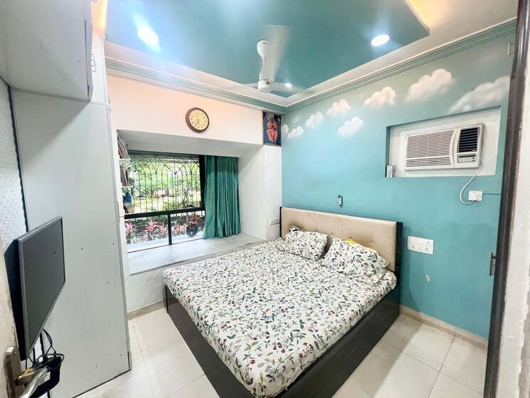 Bedroom, green-meadows-bluilding-2-chs-ltd 1 Bedroom 850 Sq.Ft. Apartment In Kandivali East Mumbai 9643630